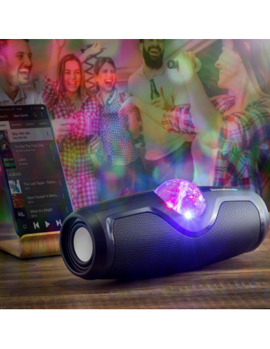 Boxa wireless cu lumini disco Waflash,BG-V0103339