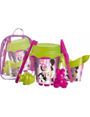 Set de jucarii de plaja Minnie Mouse - 18cm,BG-S2411679