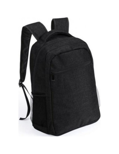 Rucsac multifunctional negru cu compartiment pentru laptop