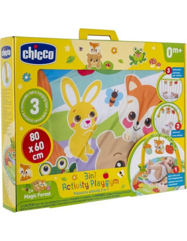 Centru de activitati pentru bebelusi Chicco Magic Forest 3 in 1