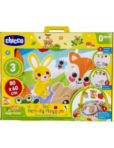 Centru de activitati pentru bebelusi Chicco Magic Forest 3 in 1