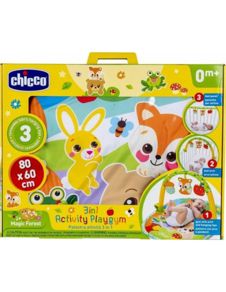 Centru de activitati pentru bebelusi Chicco Magic Forest 3 in 1