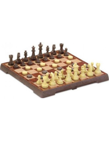 Tabla de sah si dame Magnetic Cayro 24x24cm,BG-S2400950