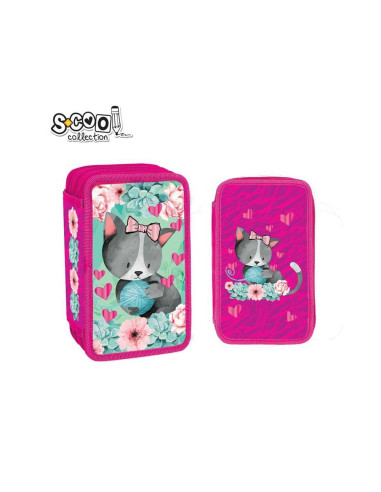 Penar echipat, 3 fermoare, 39 piese, CAT - S-COOL,SC1325