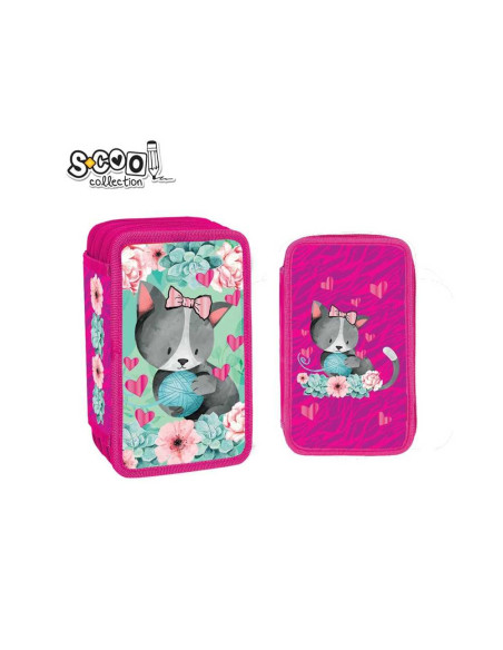 Penar echipat, 3 fermoare, 39 piese, CAT - S-COOL,SC1325