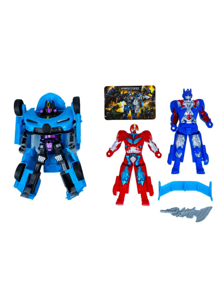 Robot transformabil, 3 buc/set,ROB-688-105