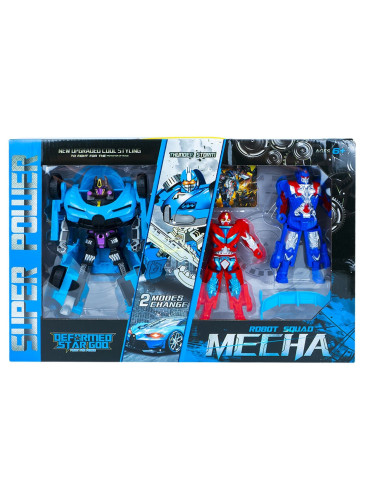 Robot transformabil, 3 buc/set,ROB-688-105