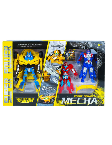 Robot transformabil, 3 buc/set,ROB-688-105