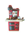 Play set bucatarie, cu lumina si sunet, roz,ROB-858B