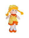 Papusa din material textil, 40 cm,ROB-102