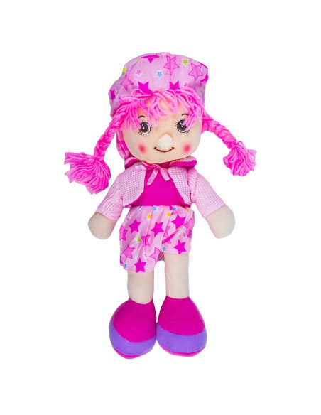 Papusa din material textil, 40 cm,ROB-102