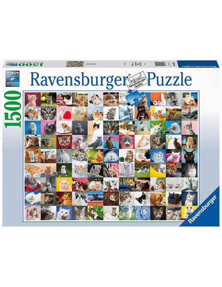 Puzzle 99 De Pisici, 1500 Piese,RVSPA16235