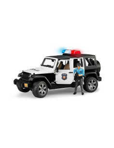 Bruder - Jeep Wrangler Unlimited Rubicon De Politie Cu Sirena