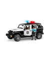 Bruder - Jeep Wrangler Unlimited Rubicon De Politie Cu Sirena