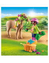 Playmobil - Figurina Fetita Cu Ponei,70060