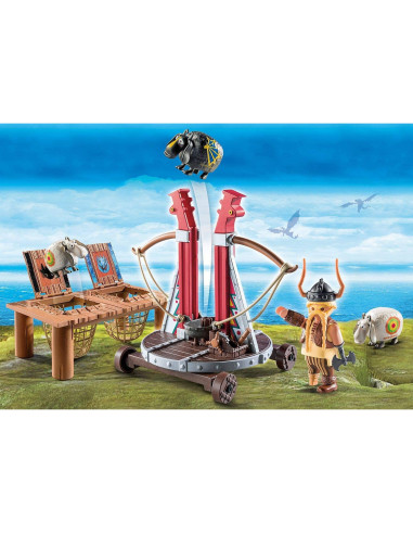 Playmobil - Dragons - Gobber Si Lansatorul De Oi,9461