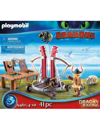 Playmobil - Dragons - Gobber Si Lansatorul De Oi,9461