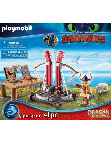 Playmobil - Dragons - Gobber Si Lansatorul De Oi,9461