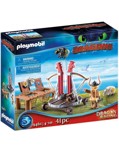 Playmobil - Dragons - Gobber Si Lansatorul De Oi,9461