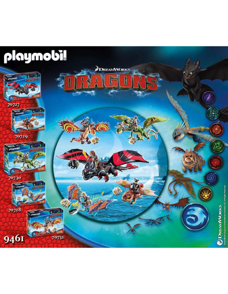 Playmobil - Dragons - Gobber Si Lansatorul De Oi,9461