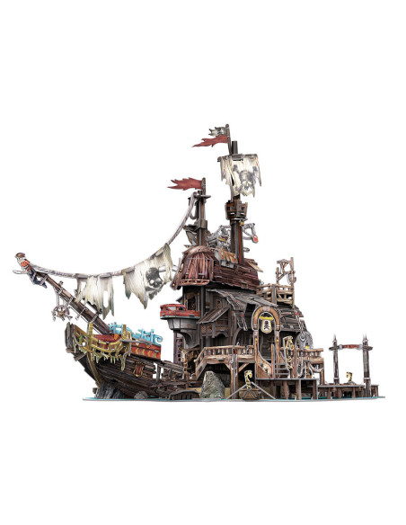 Cubic Fun - Puzzle 3D Nava Pirati 218 Piese,CUT4039h