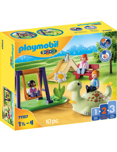 Playmobil - 1.2.3 Loc De Joaca Pentru Copii,71157
