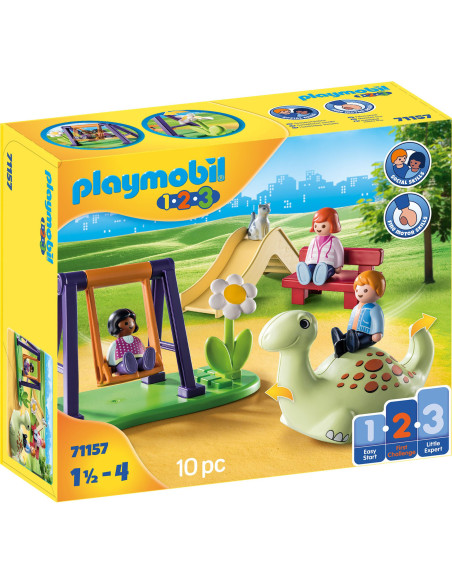 Playmobil - 1.2.3 Loc De Joaca Pentru Copii,71157