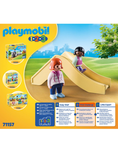 Playmobil - 1.2.3 Loc De Joaca Pentru Copii,71157