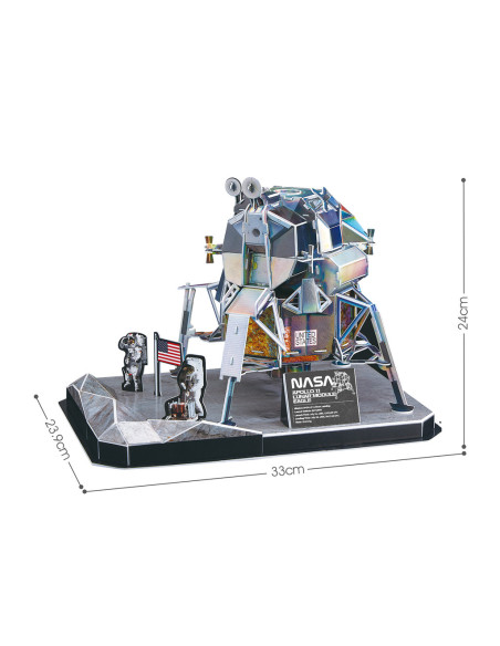 Cubic Fun - Puzzle 3D Nasa - Modulul Lunar Apollo 11, 93