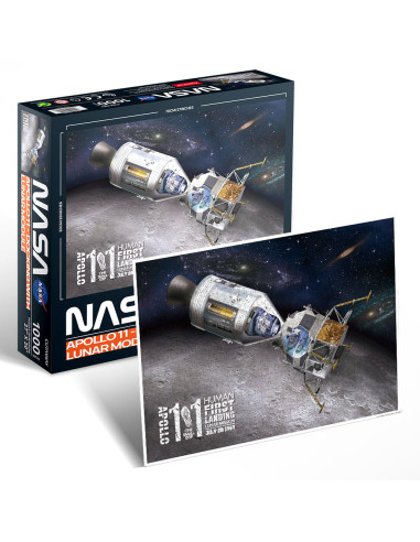 Cubic Fun - Puzzle Nasa - Modulul De Comanda Apollo 11, 1000