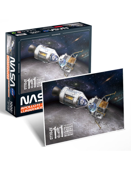 Cubic Fun - Puzzle Nasa - Modulul De Comanda Apollo 11, 1000