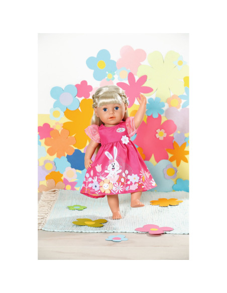 Baby Born - Rochita Cu Flori 43 Cm,ZF832639