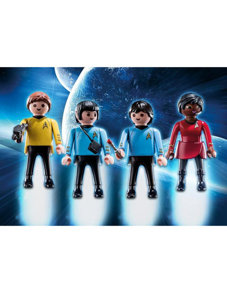Playmobil - Set 4 Figurine De Colectie Star Trek,71155 Playmobil - Set 4 Figurine De Colectie Star Trek,71155
