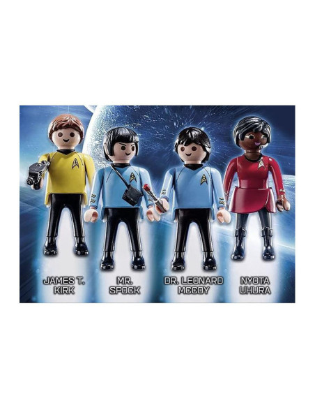 Playmobil - Set 4 Figurine De Colectie Star Trek,71155 Playmobil - Set 4 Figurine De Colectie Star Trek,71155