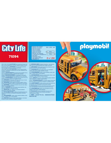 Playmobil - Autobuz Scolar,71094