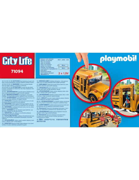 Playmobil - Autobuz Scolar,71094