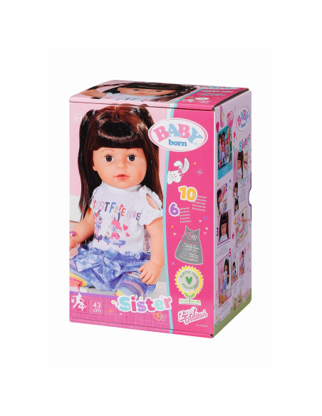 Baby Born - Surioara Satena 43Cm,ZF830352