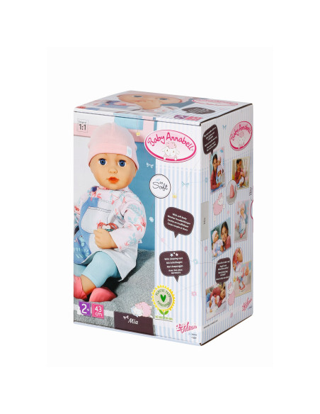 Baby Annabell - Papusa Mia 43 Cm,ZF705940