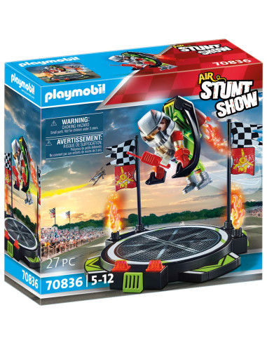 Playmobil - Stunt Show - Cascador Cu Jetpack,70836