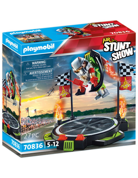 Playmobil - Stunt Show - Cascador Cu Jetpack,70836