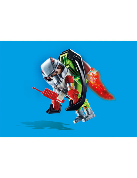 Playmobil - Stunt Show - Cascador Cu Jetpack,70836