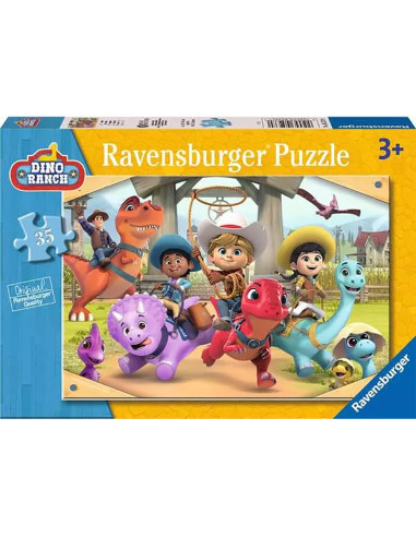 Puzzle Dino Ranch, 35 Piese,RVSPC05237