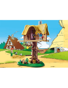 Playmobil - Asterix Si Obelix - Cacofonix Si Casa In Copac,71016