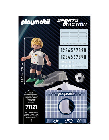 Playmobil - Jucator De Fotbal German,71121