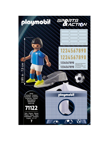 Playmobil - Jucator De Fotbal Italian,71122