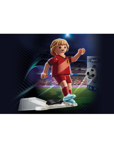 Playmobil - Jucator De Fotbal Belgian,71128