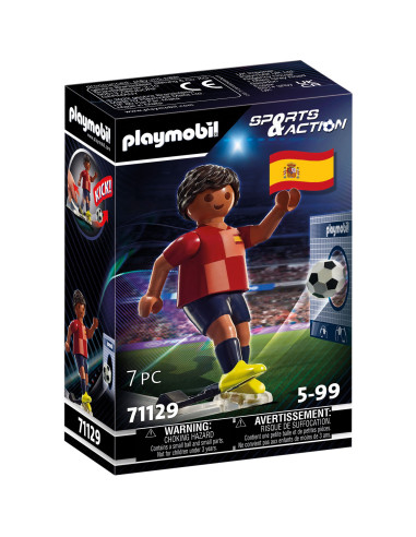 Playmobil - Jucator De Fotbal Spaniol,71129
