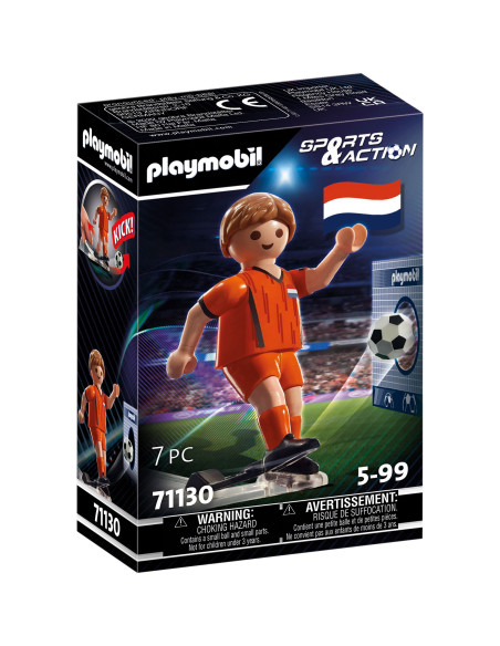 Playmobil - Jucator De Fotbal Olandez,71130