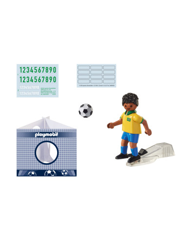 Playmobil - Jucator De Fotbal Brazilian,71131