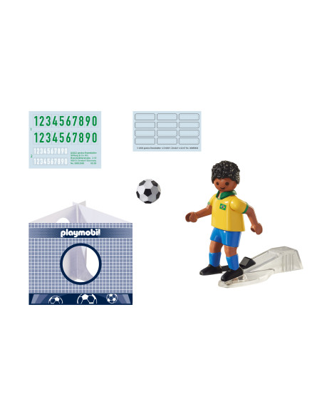 Playmobil - Jucator De Fotbal Brazilian,71131